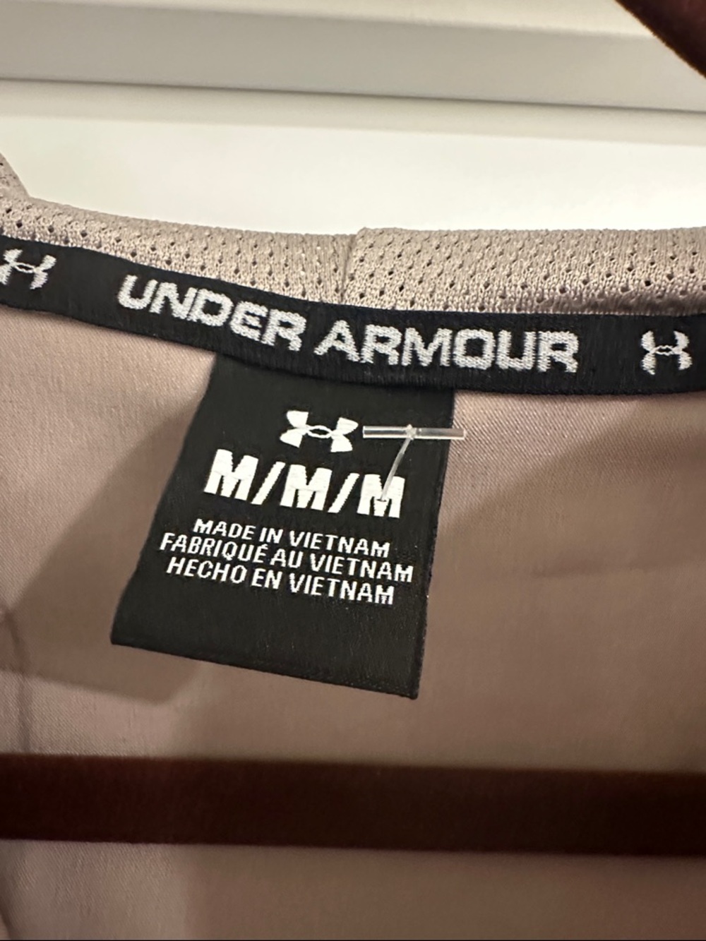 Under Armour Men's Hooded Softshell Jacket - Taupe with Black Accents - Picture 4 of 10
